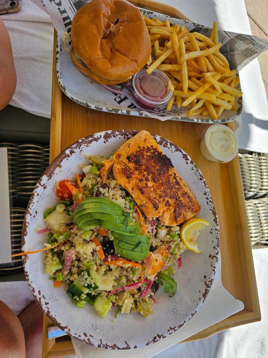 Quinoa Salad with Salmon