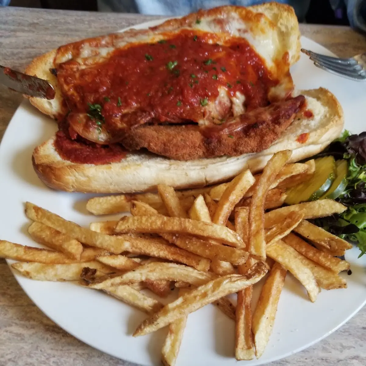 Chicken Parmesan Sandwich