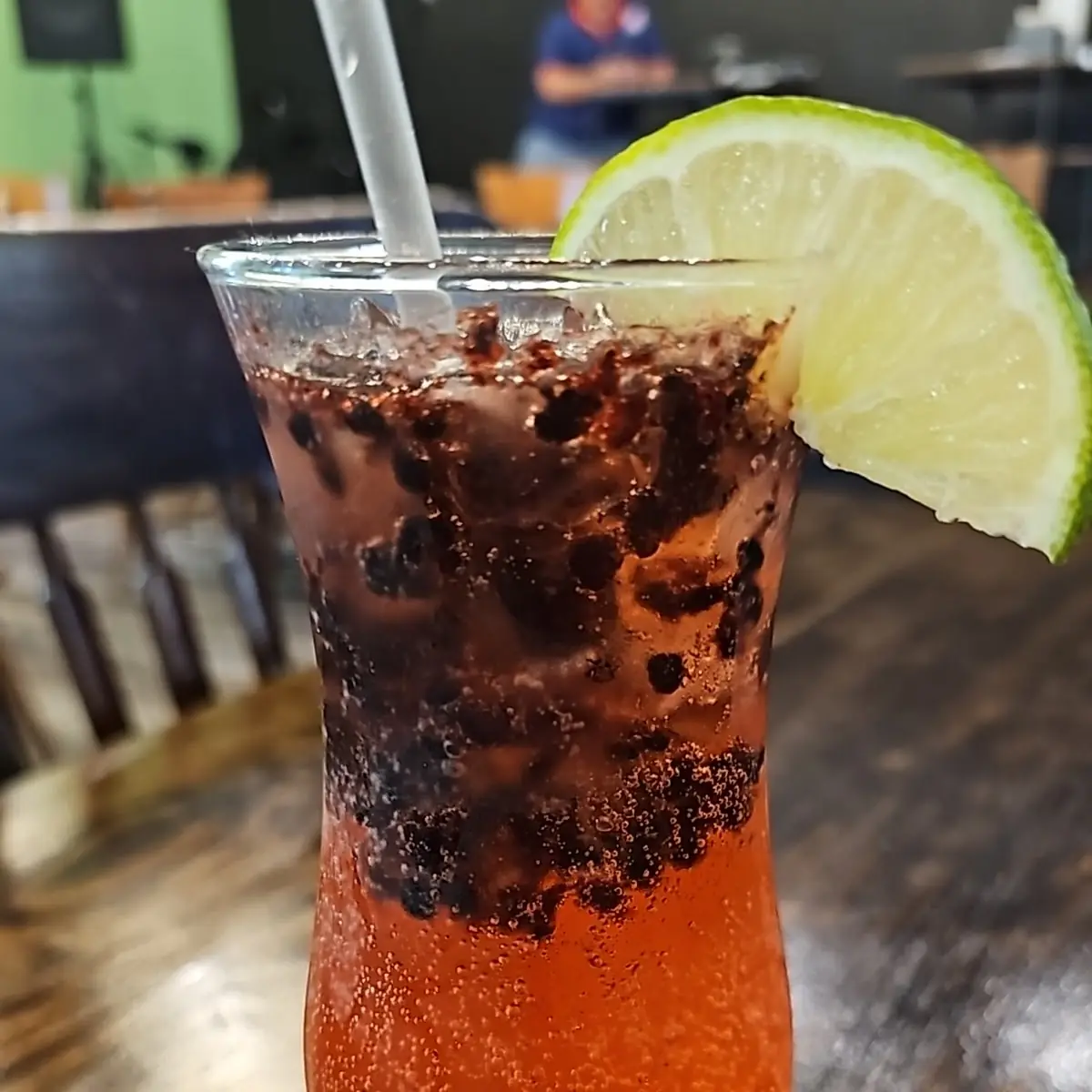 Mock Tail Blackberry Virgin Mojito