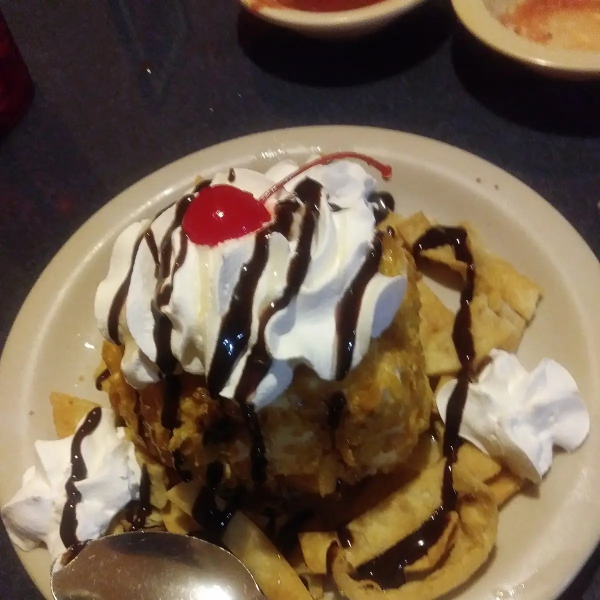 Deep-Fried Ice Cream