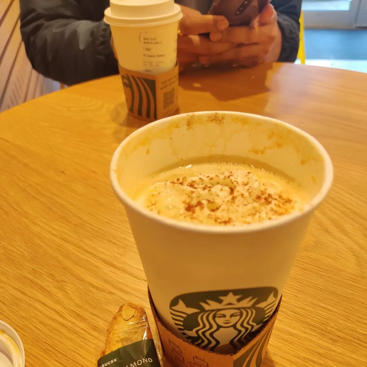 Pumpkin Spice Latte with Whipped Cream