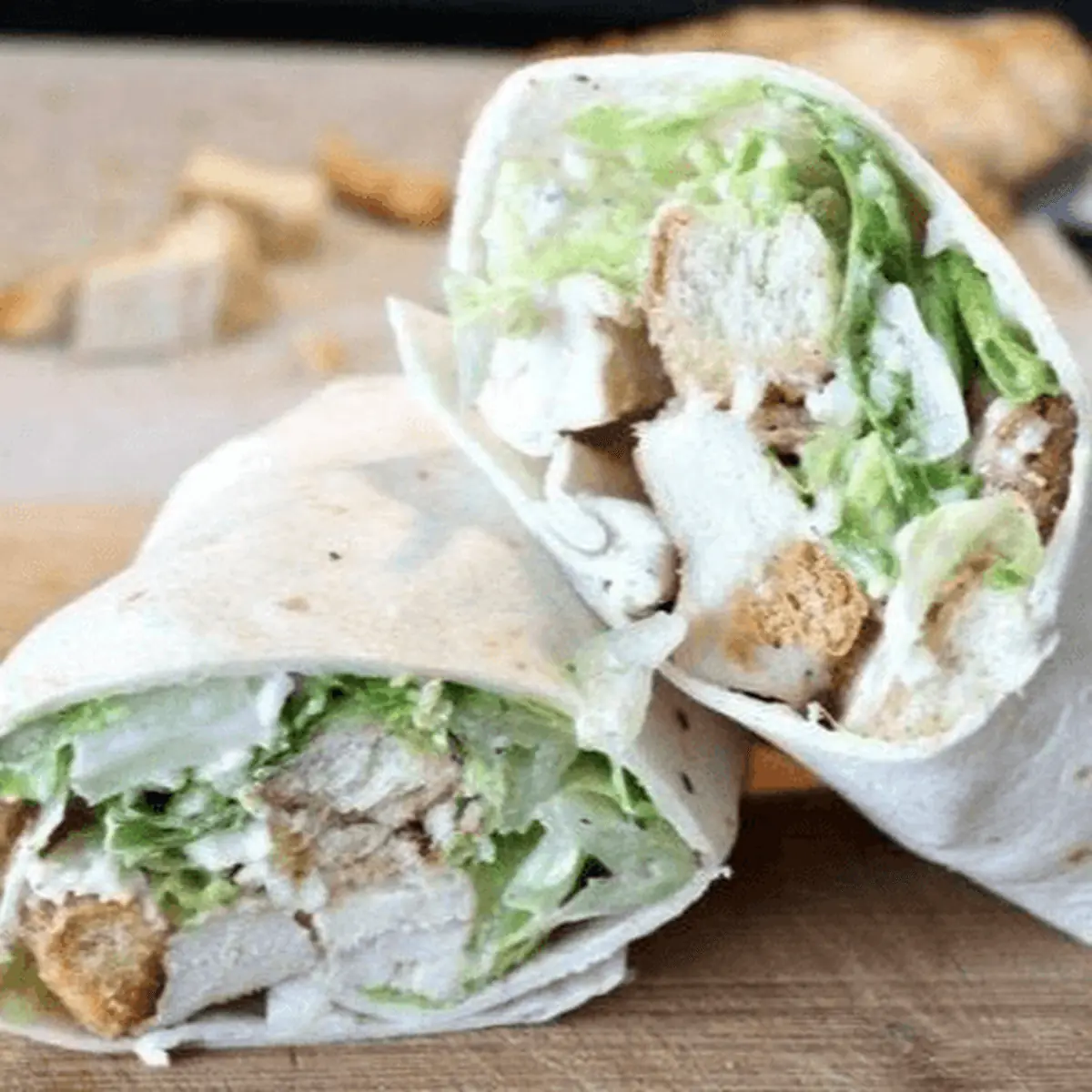 Chicken Caesar Wrap Halal
