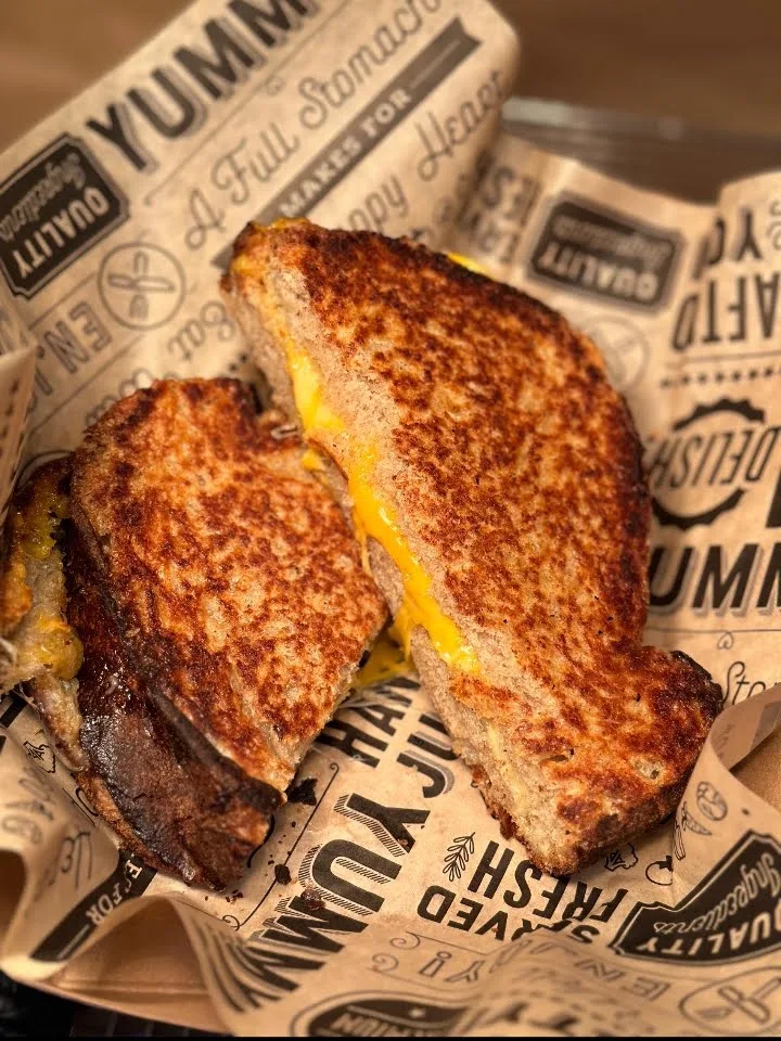 Mushroom Truffle Grilled Cheese
