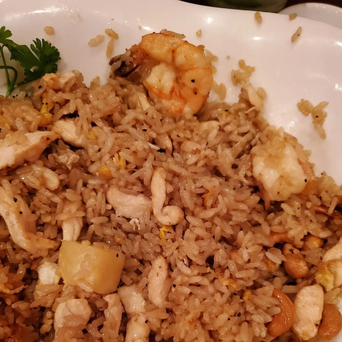 Pineapple Fried Rice with Shrimp