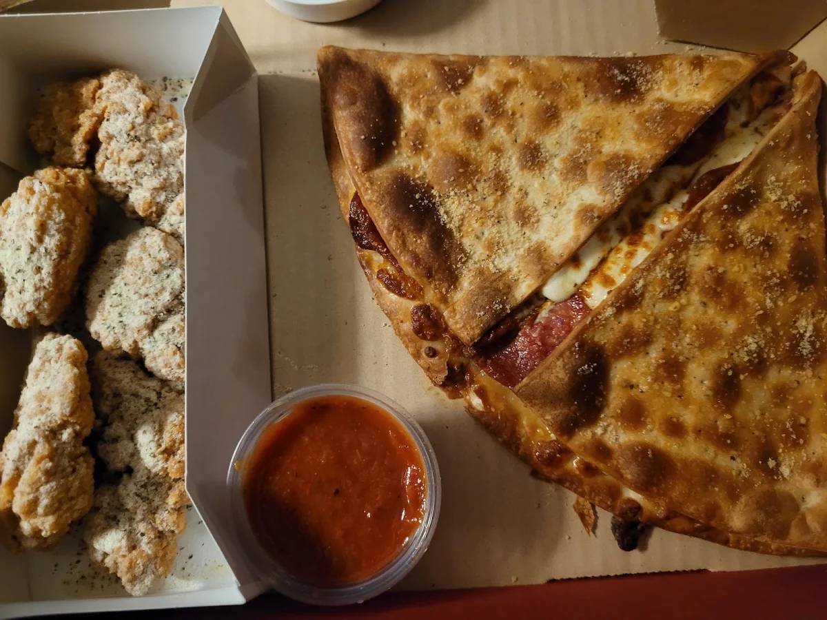My Box Pepperoni Melt and Boneless Wings