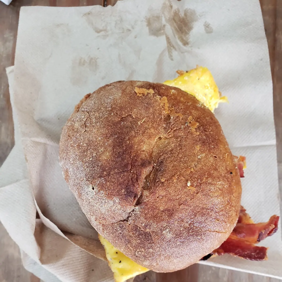 Bacon Egg and Cheese Sandwich