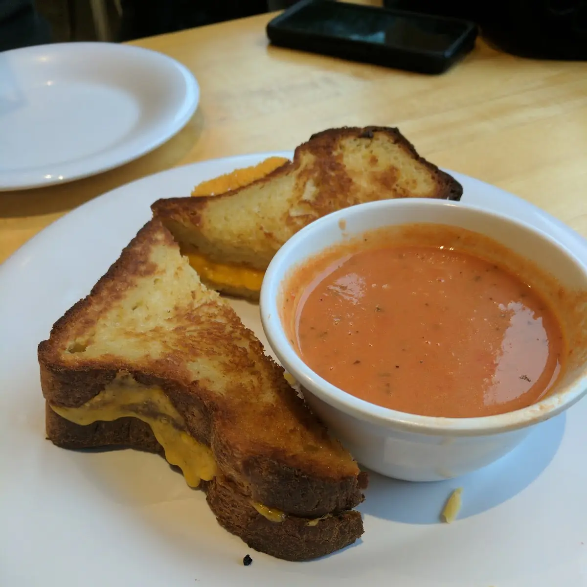 GF Grilled Cheese and Tomato Soup