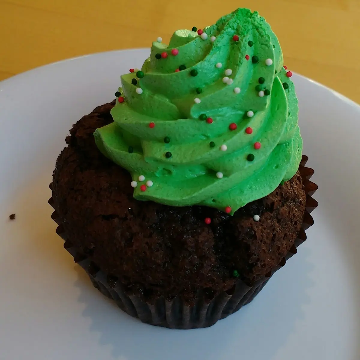 GF Hot Chocolate Cupcake