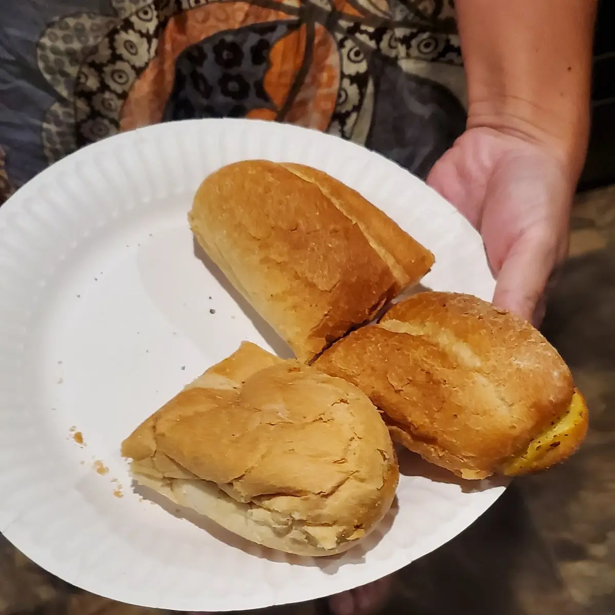 Hot Dog Bun Garlic Bread