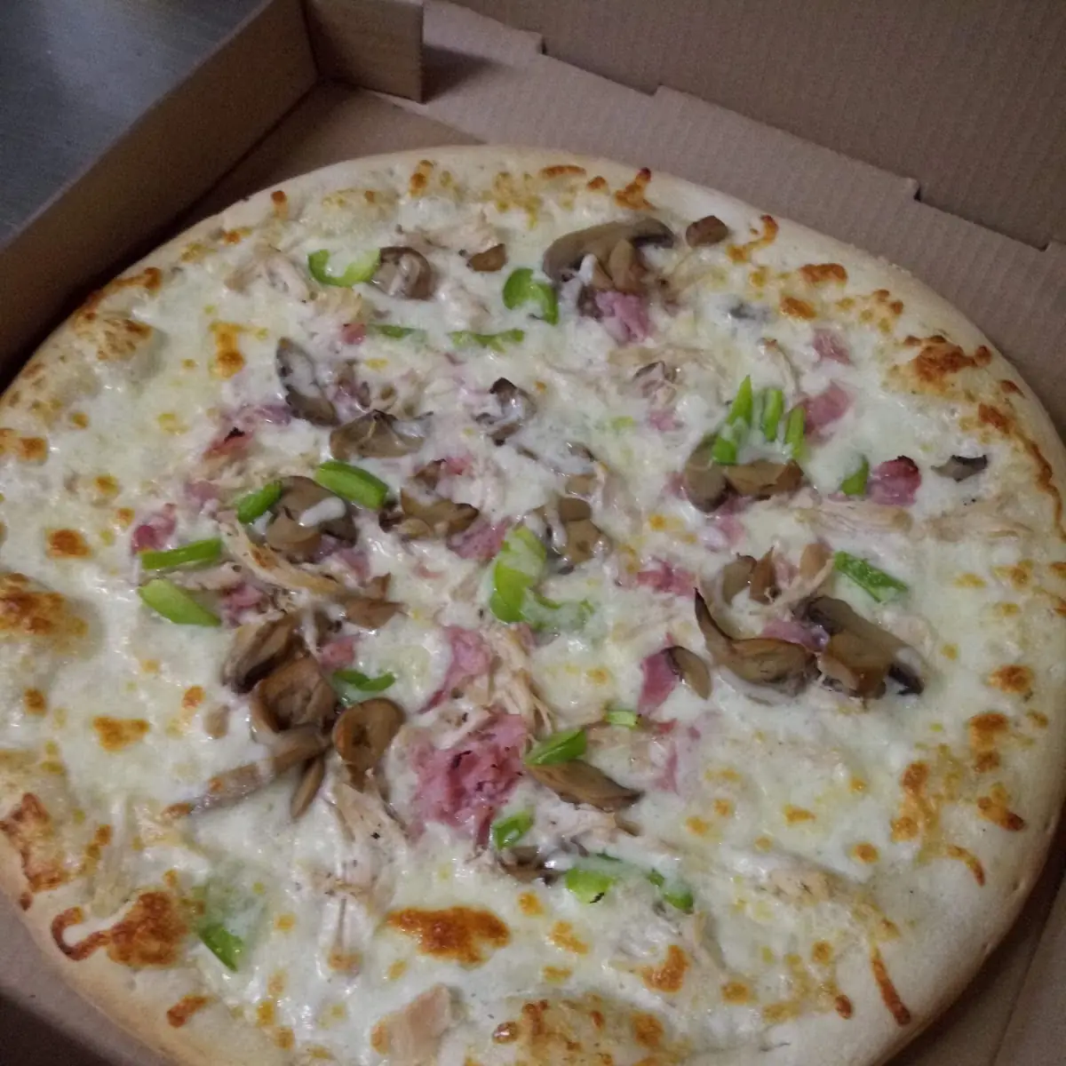 Chicken Bacon Ranch Pizza