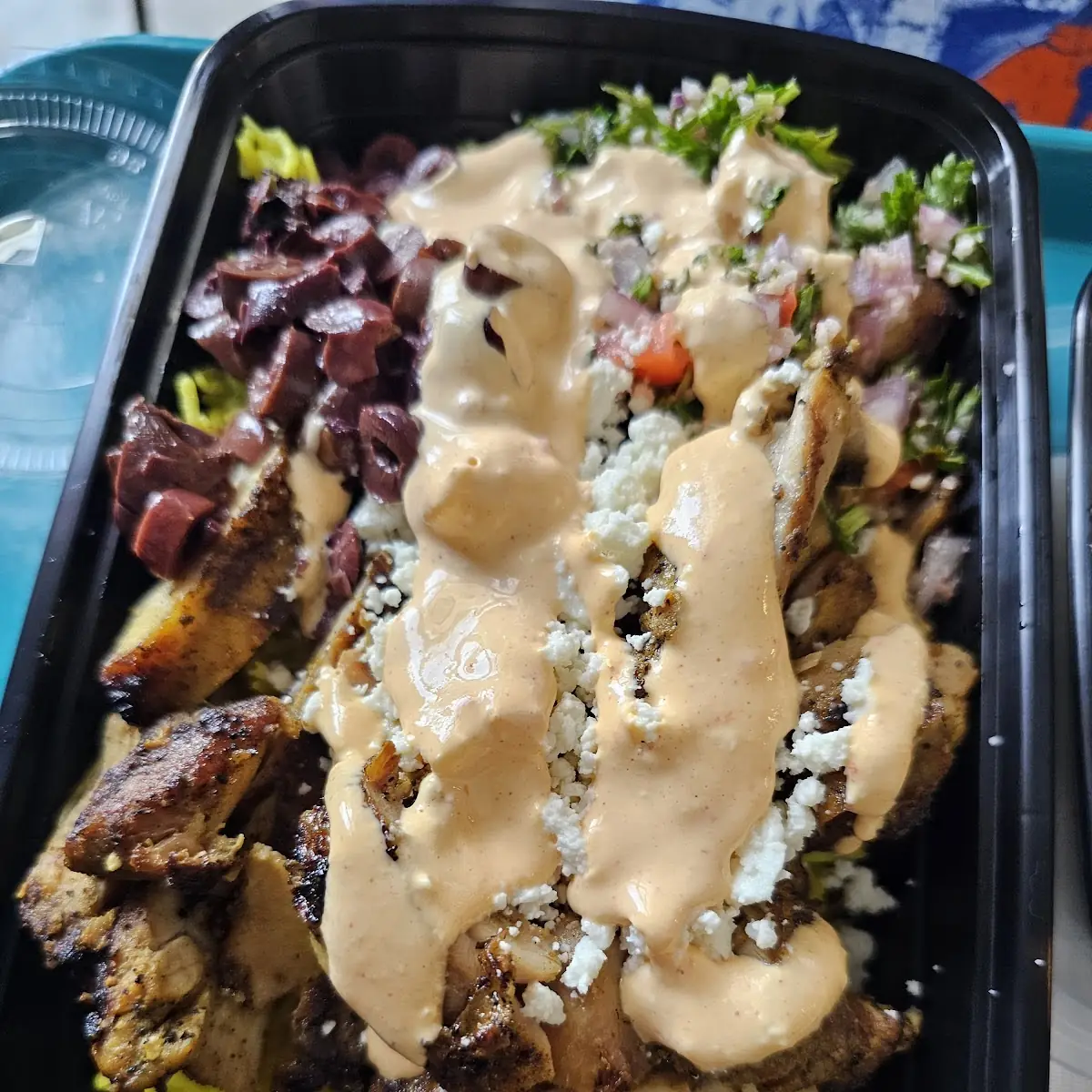 Chicken Gyro Bowl