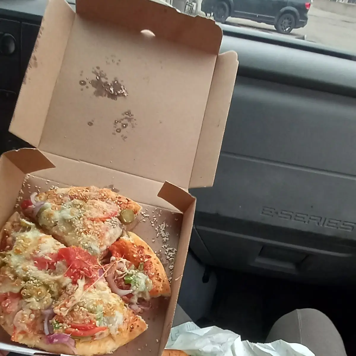Personal Pizza and Spicy Italian Sub