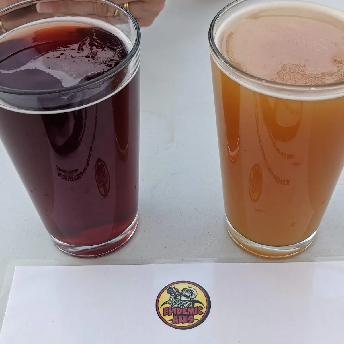 Abomination Double IPA and Cherry Tartastrophe Sour