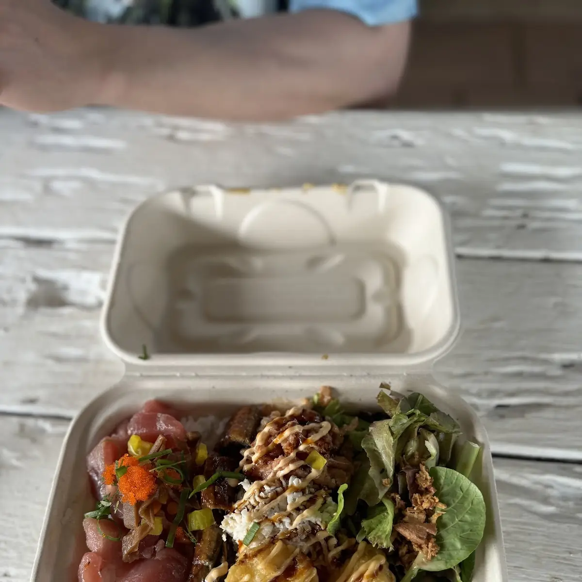 Crispy Spicy Ahi Bowl