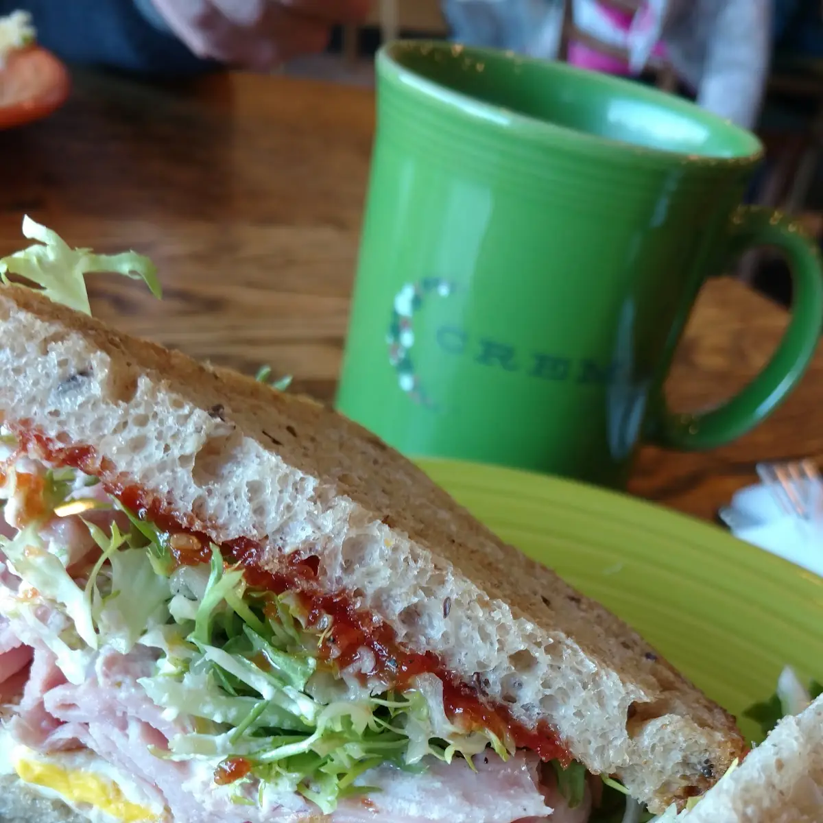 Jam Breakfast Sandwich