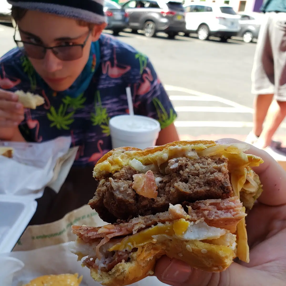 Mountain Bacon Cheeseburger
