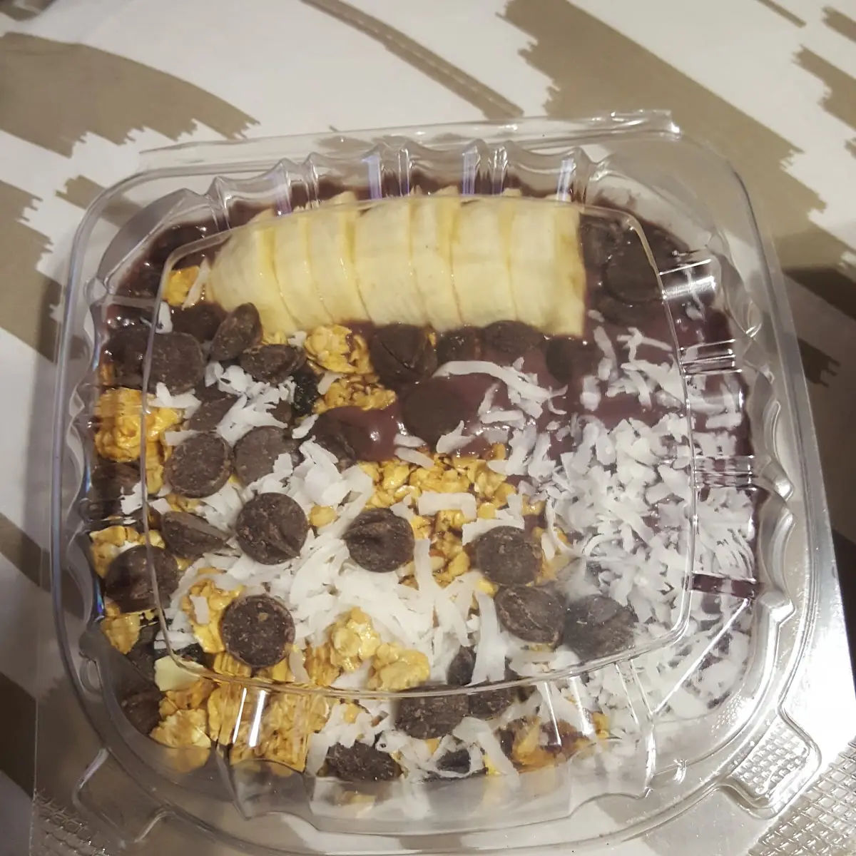 Monkey Bowl with Both Peanut Butter and Chocolate Chips