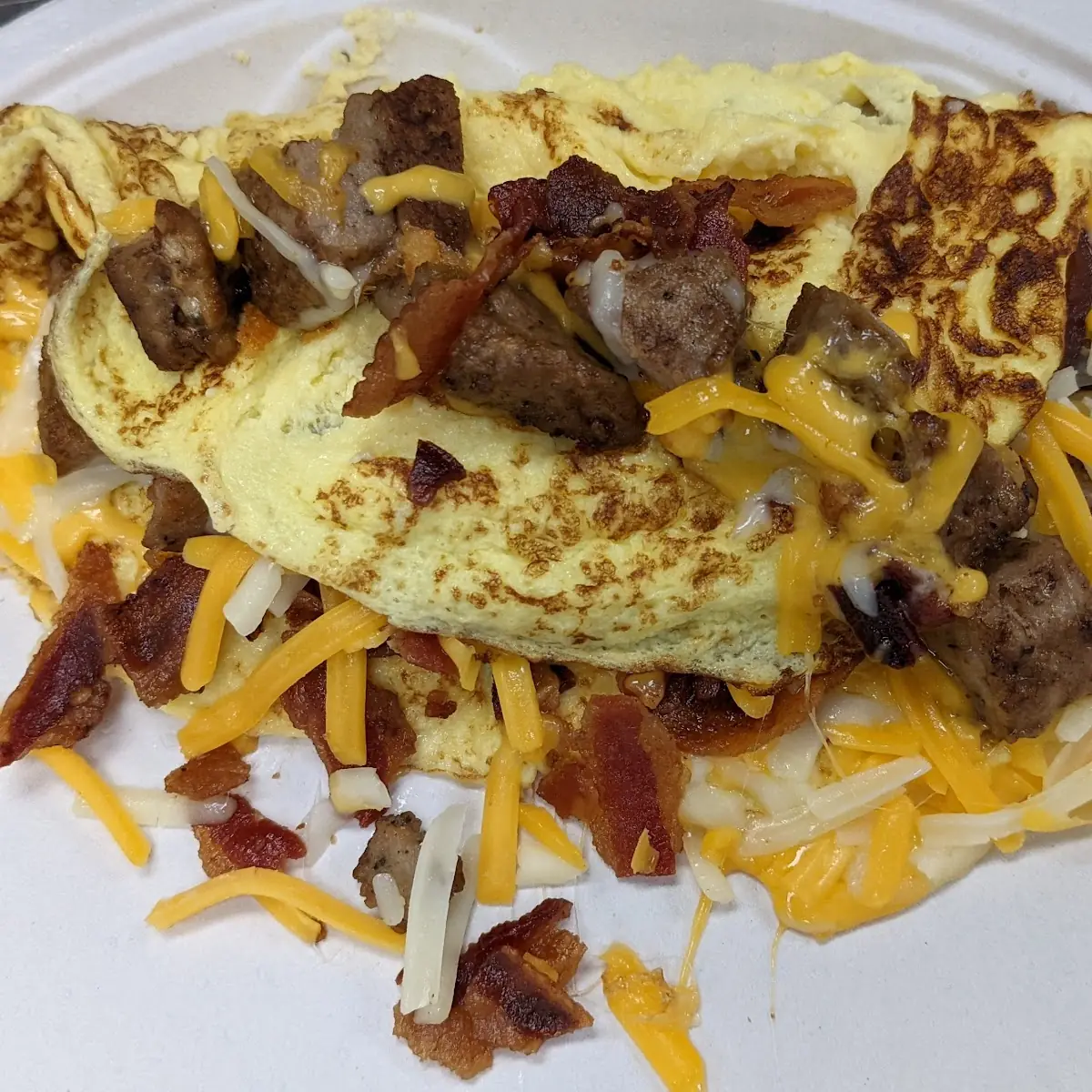 Meat Omelette