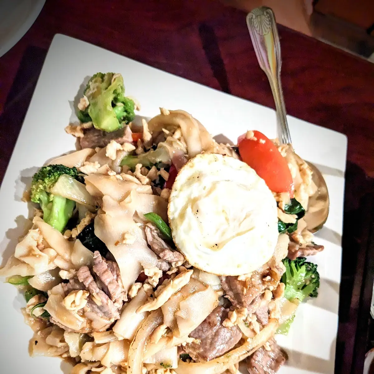 Drunken Noodles Add Egg