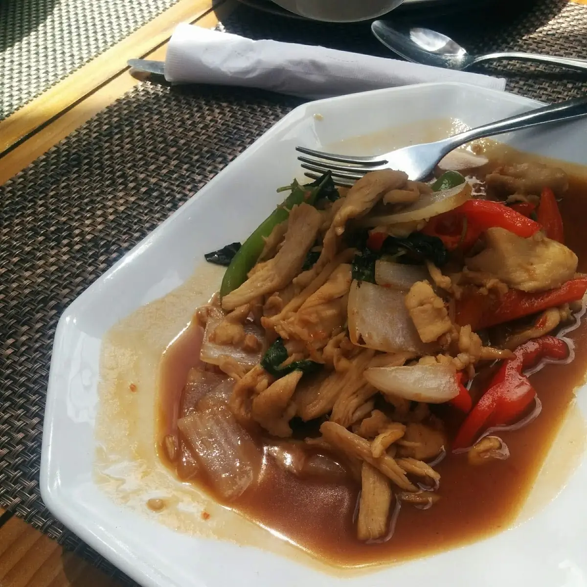 Spicy Thai Basil Chicken