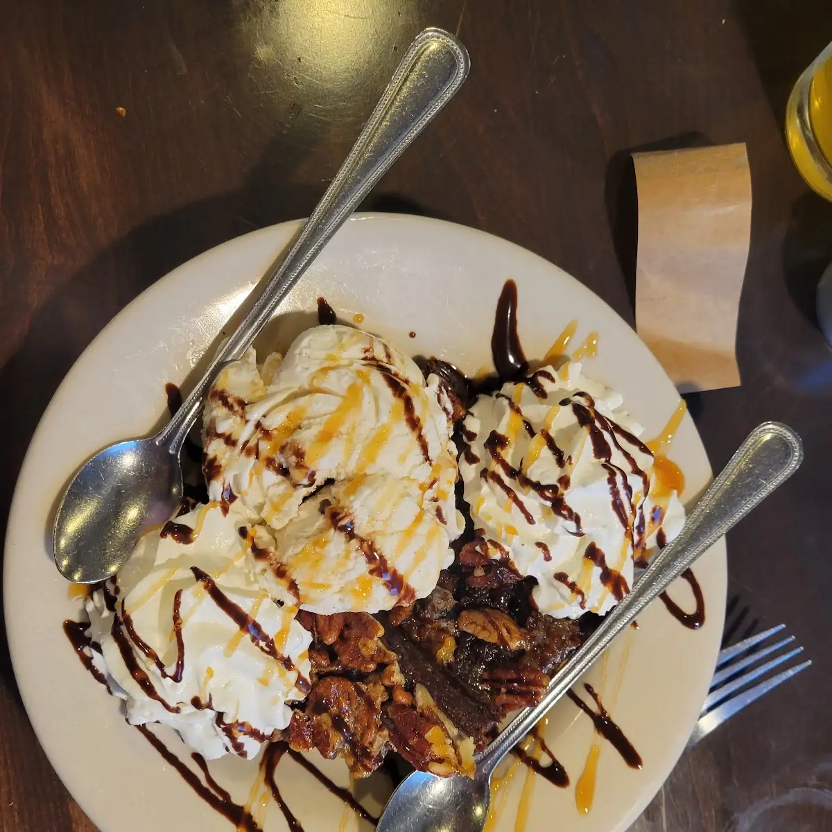 Brownie Sundae