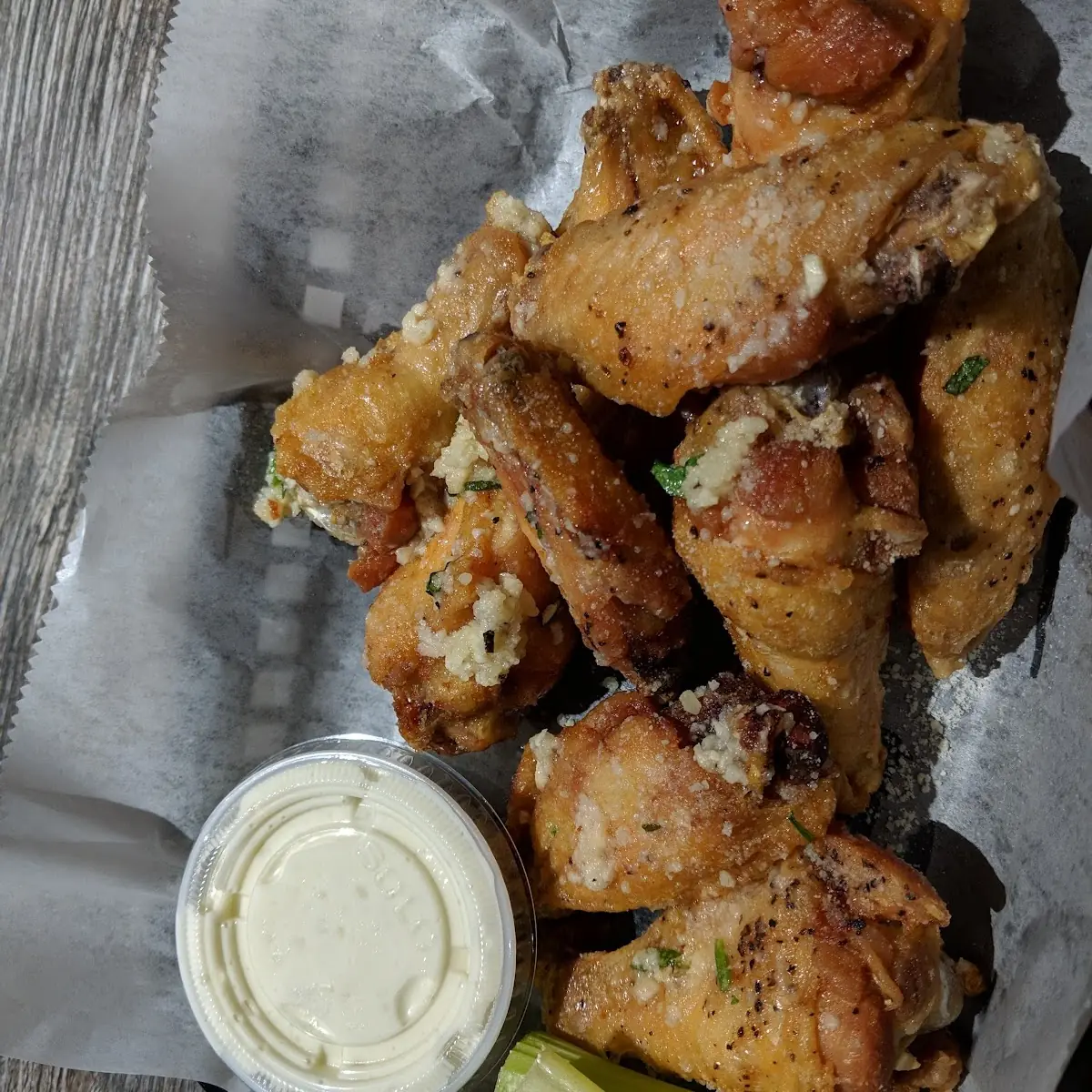 Garlic Parmesan Wings