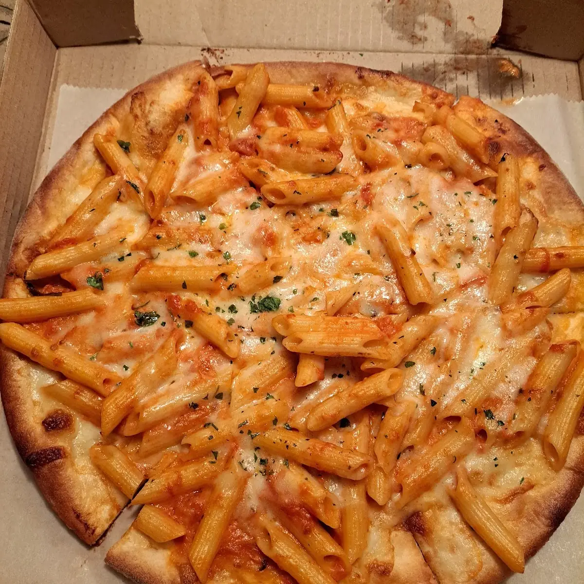 Penne Vodka Pizza