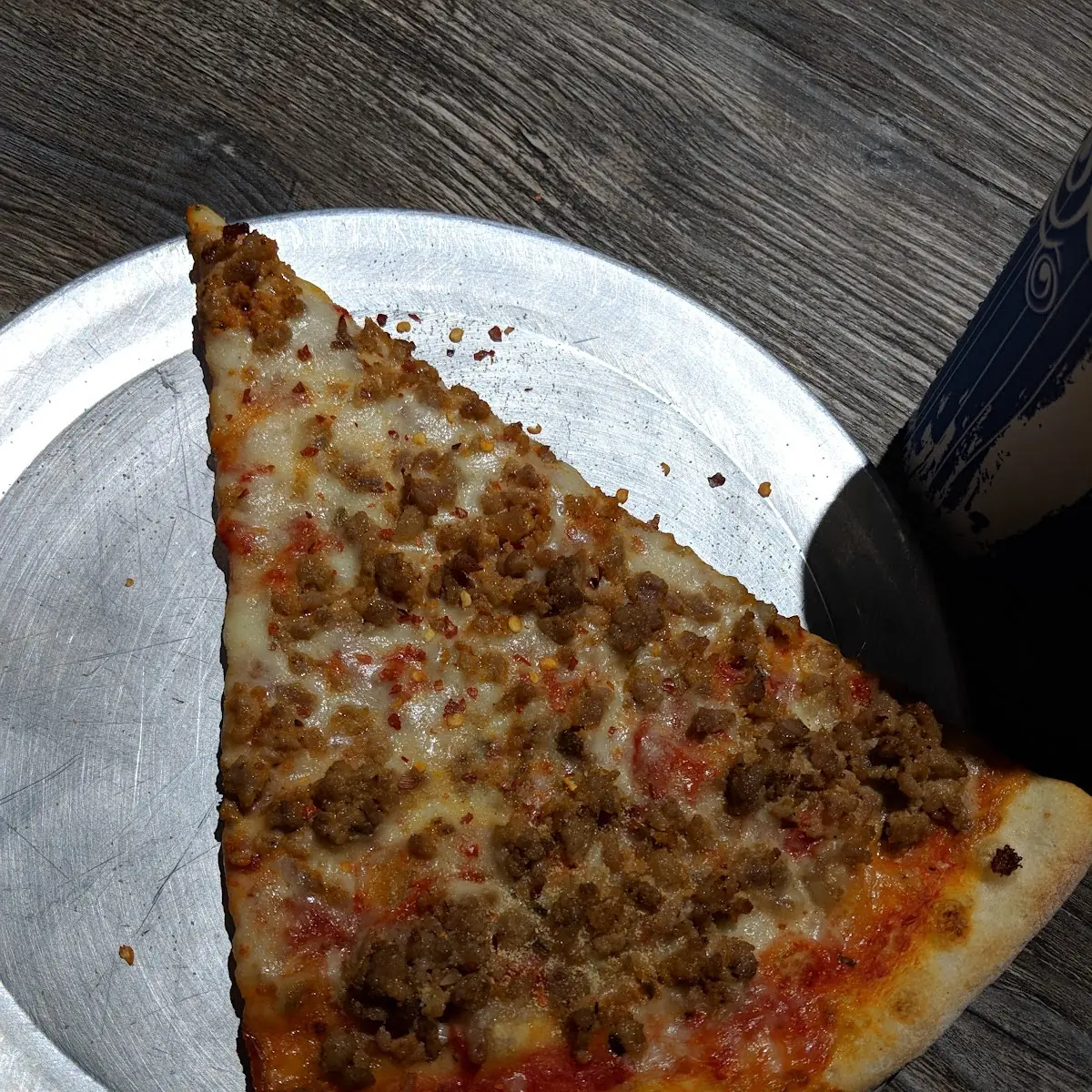 Sausage Pizza Slice