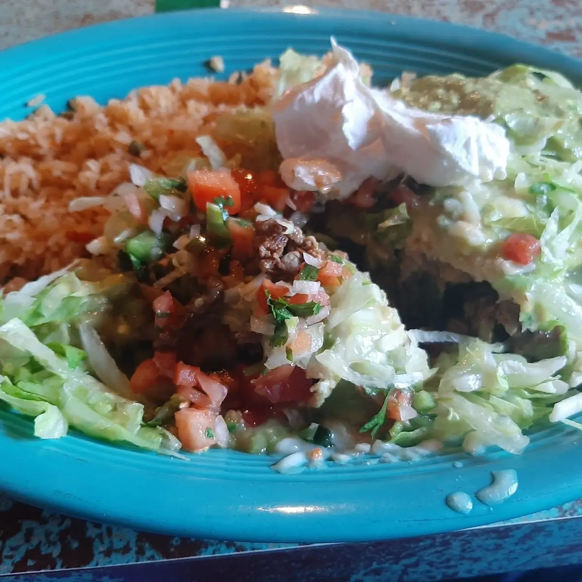 Taco Rice & Beans
