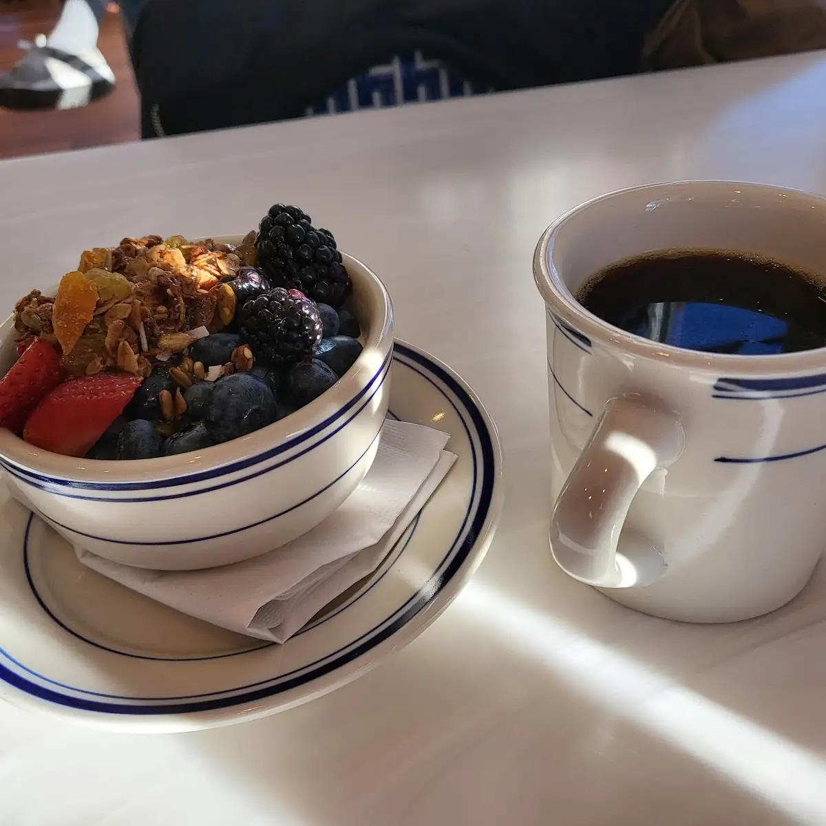 Granola Berry and Yogurt Bowl