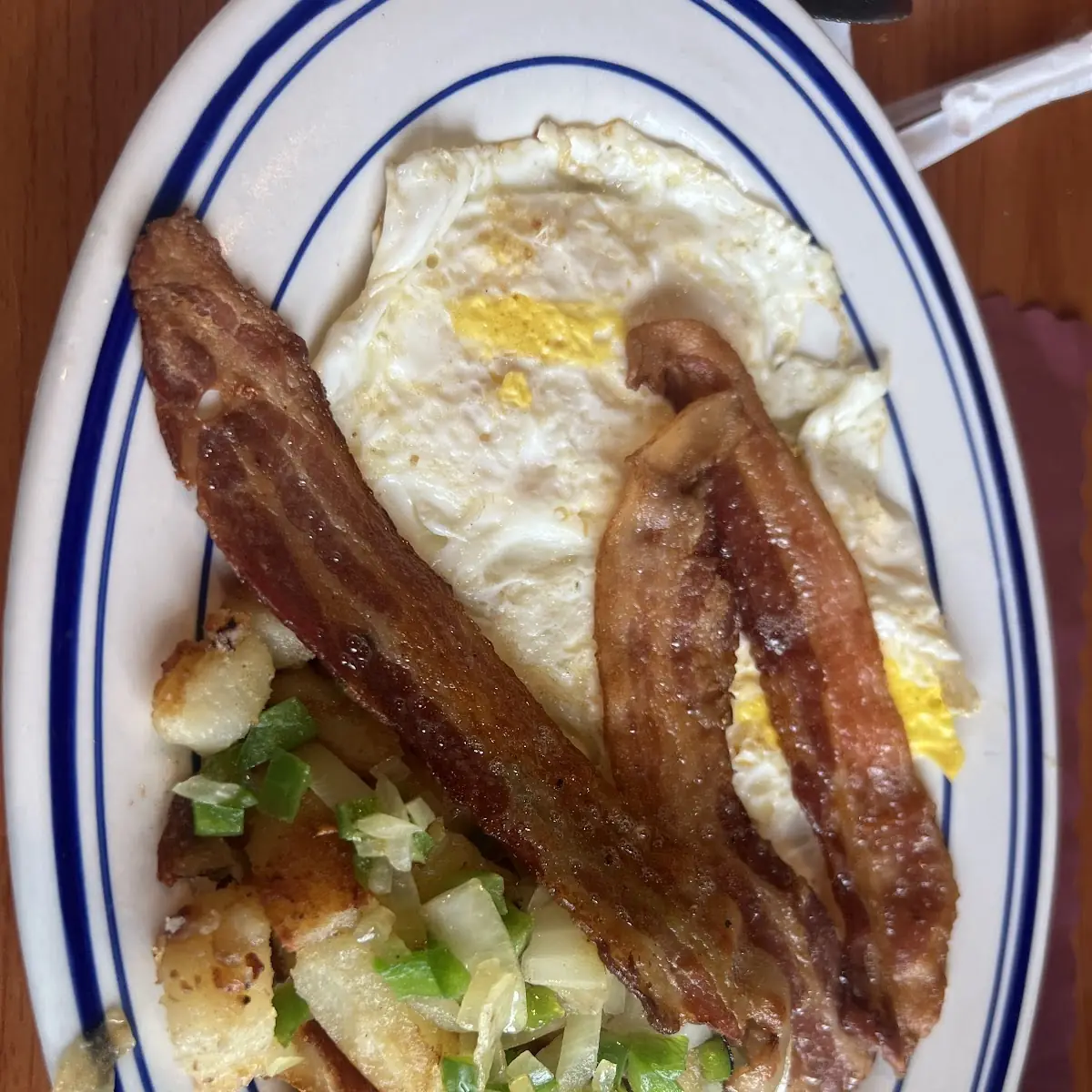 Two Eggs with Breakfast Potatoes