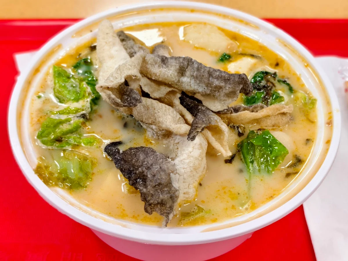 Original Fish Jaw Soup, Grains Fish Noodle crystal mall