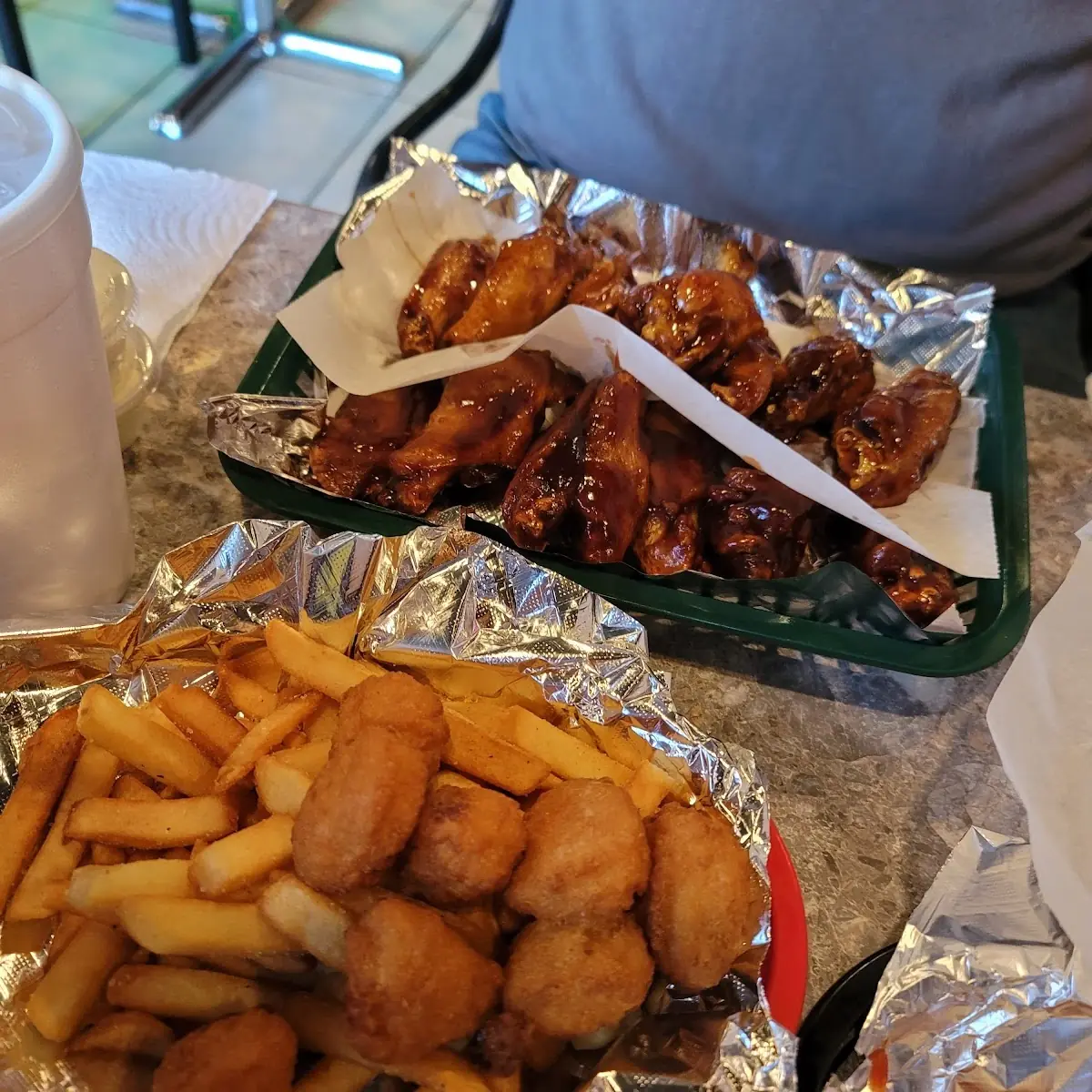 BBQ Wings Combo