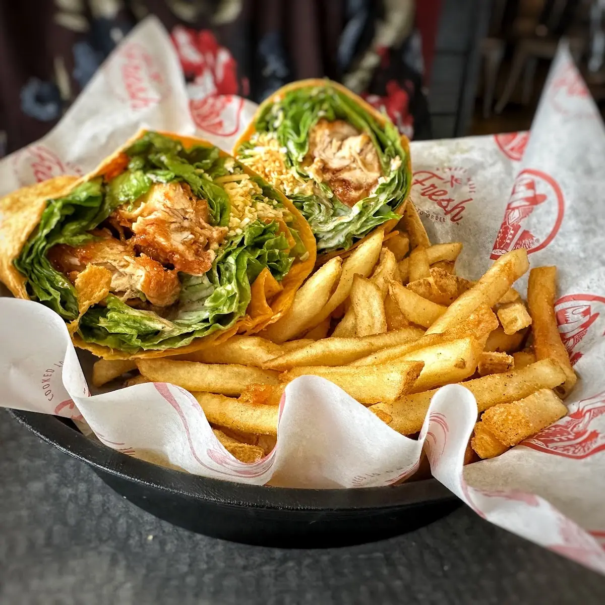 Spicy Chicken Wrap