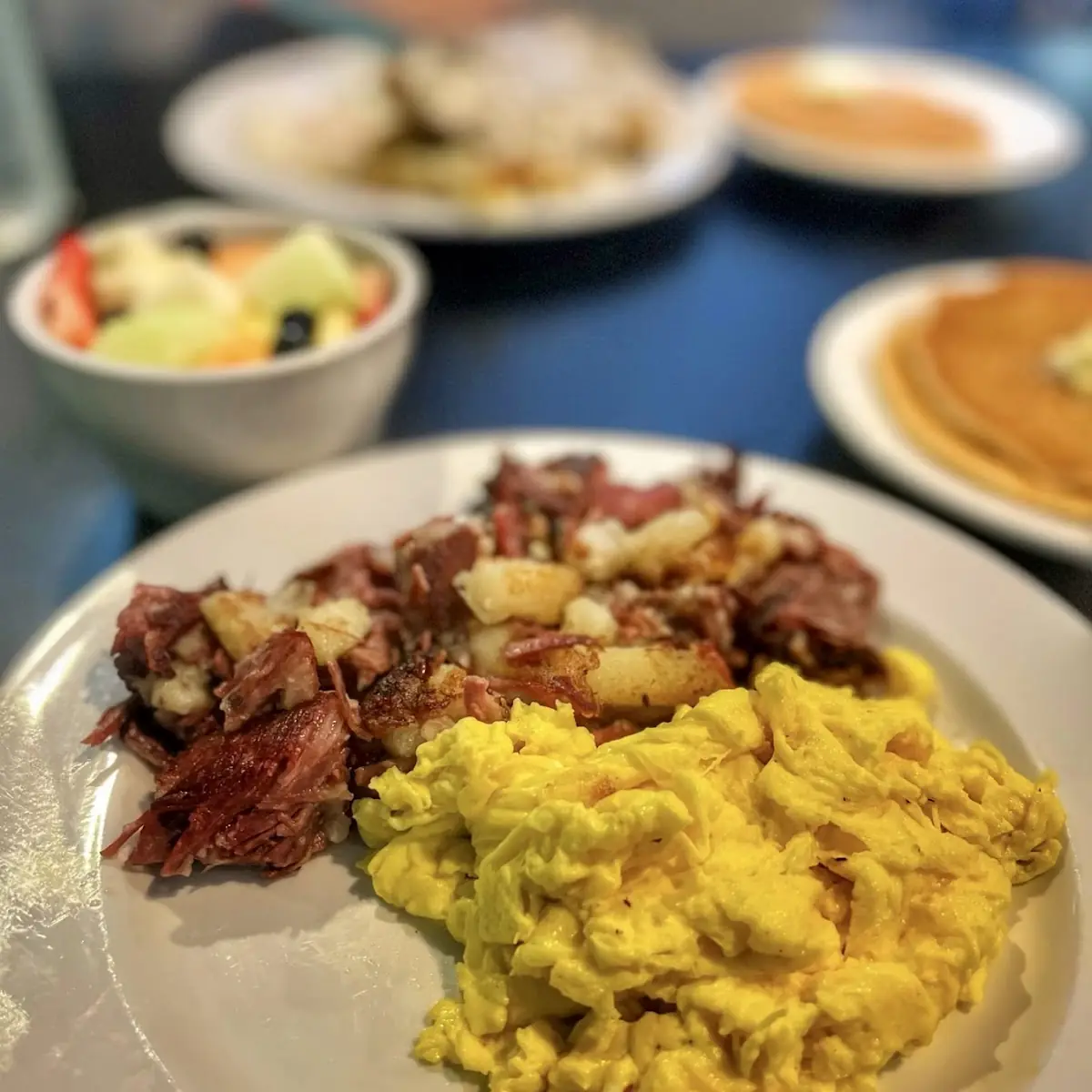 Classic Breakfast with Brisket Corned Beef Hash