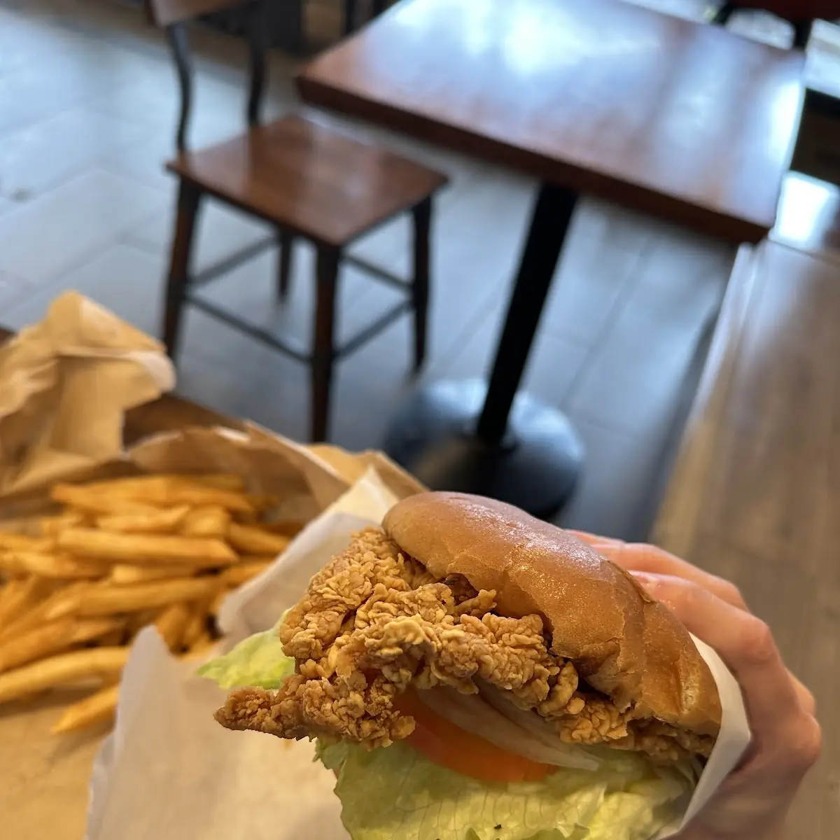Mom's Chicken Burger