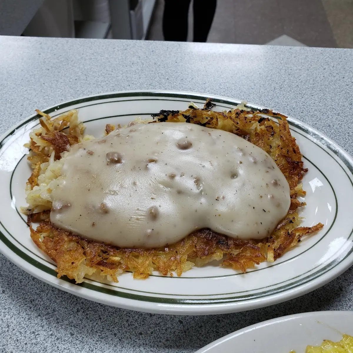 Hash Browns with Sausage Gravy
