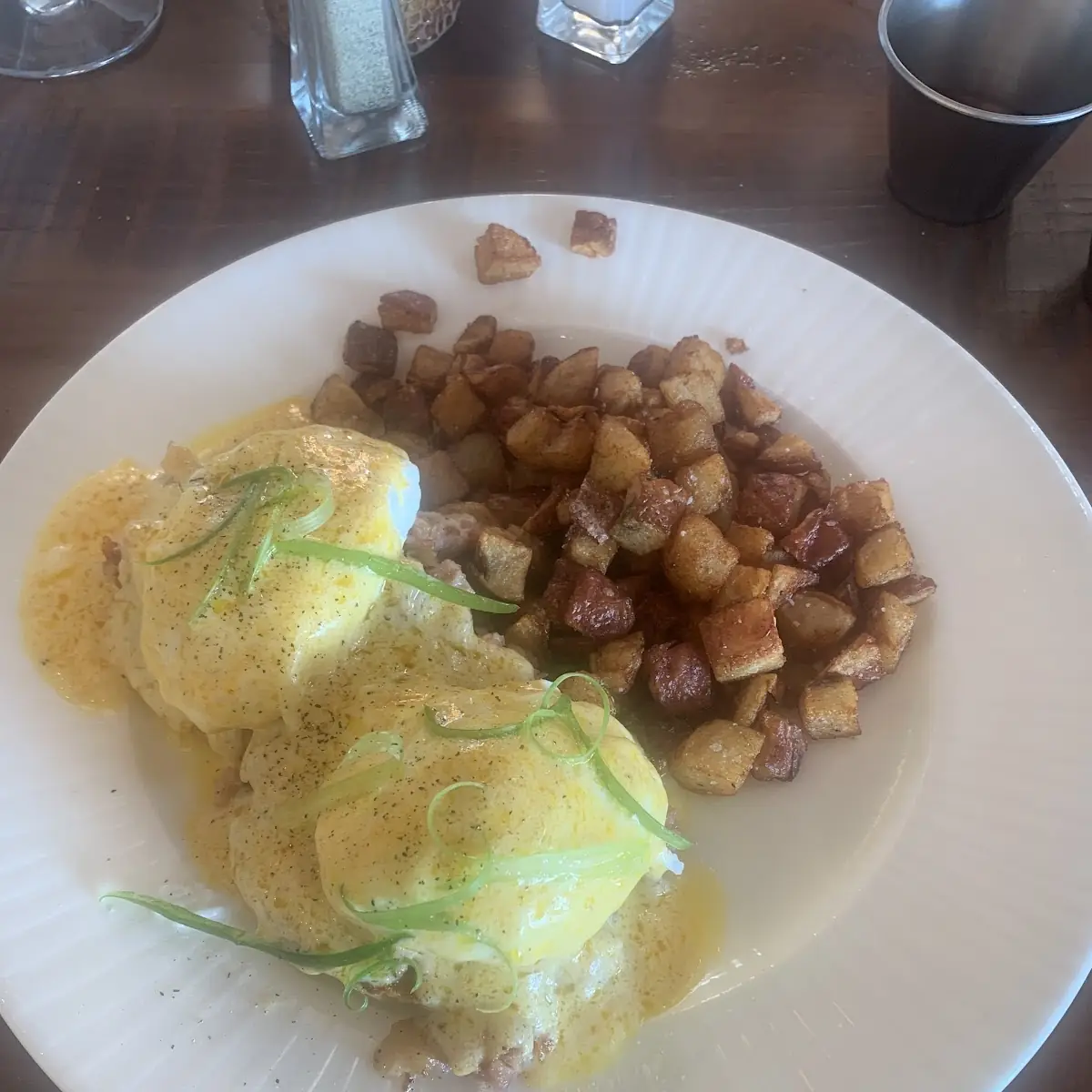 Pork Belly Eggs Benedict