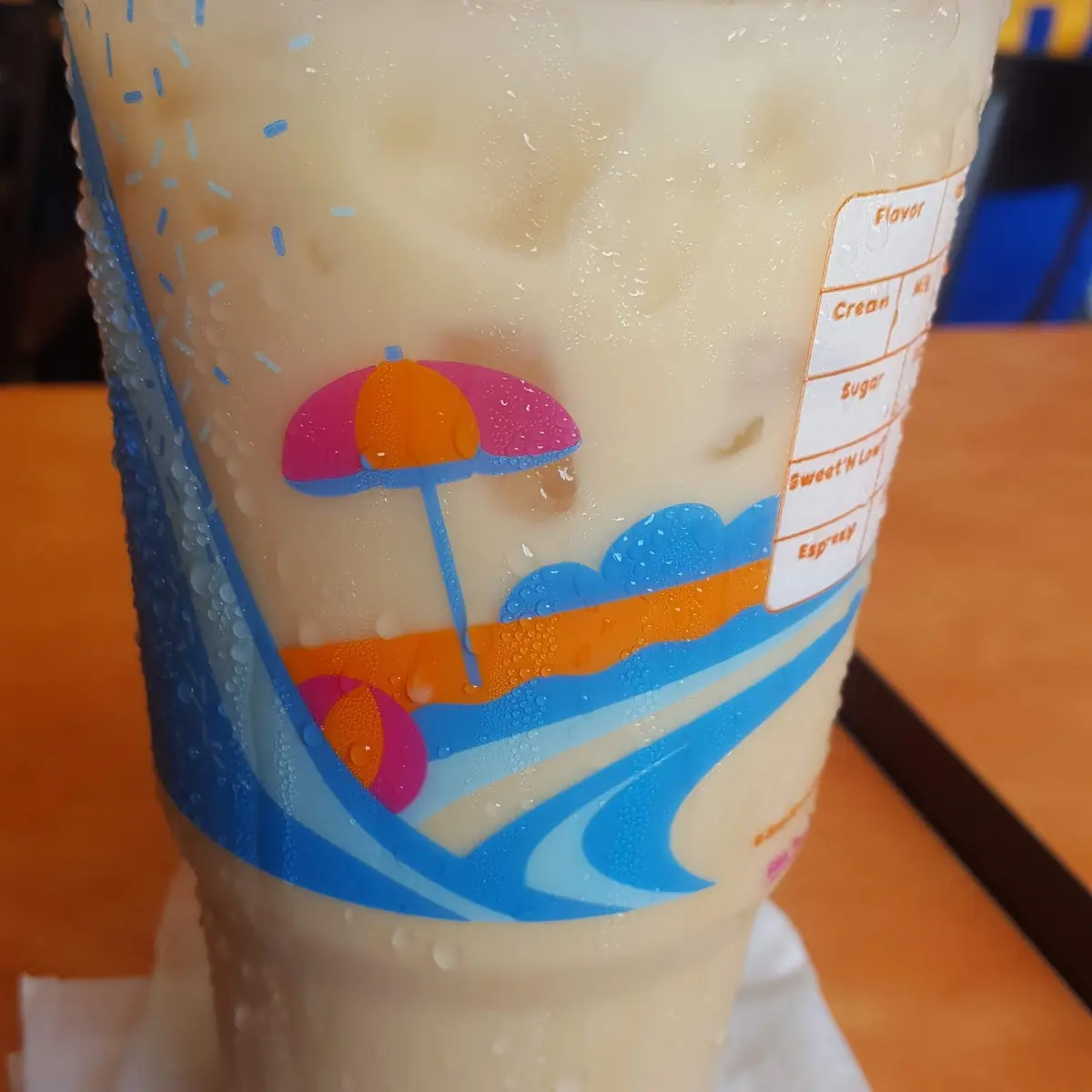 French Vanilla Iced Coffee