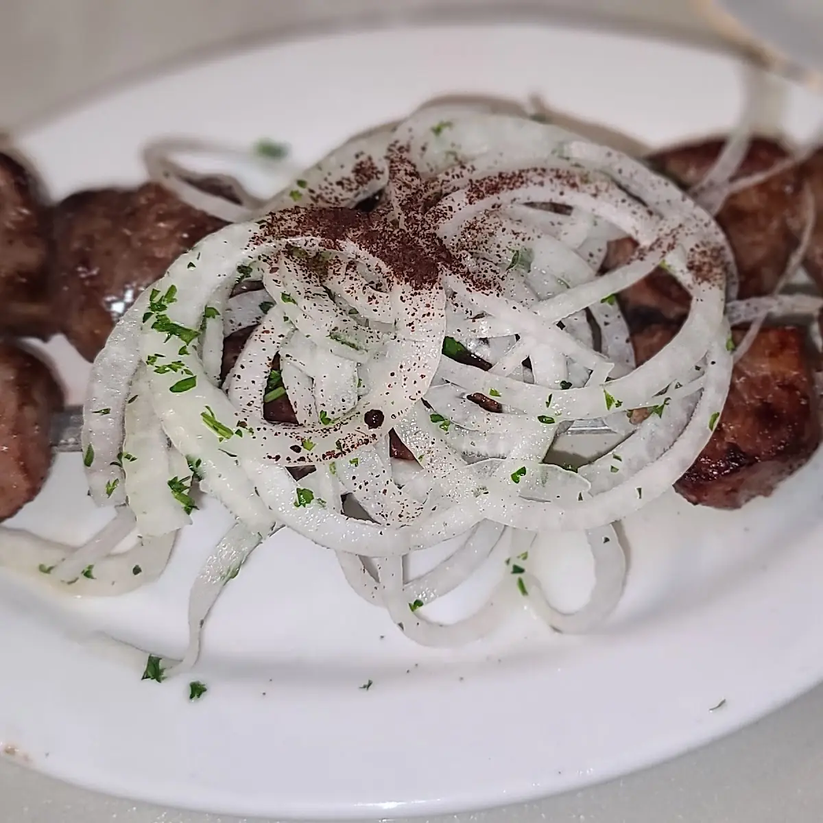 Ground Beef Shish Kabob