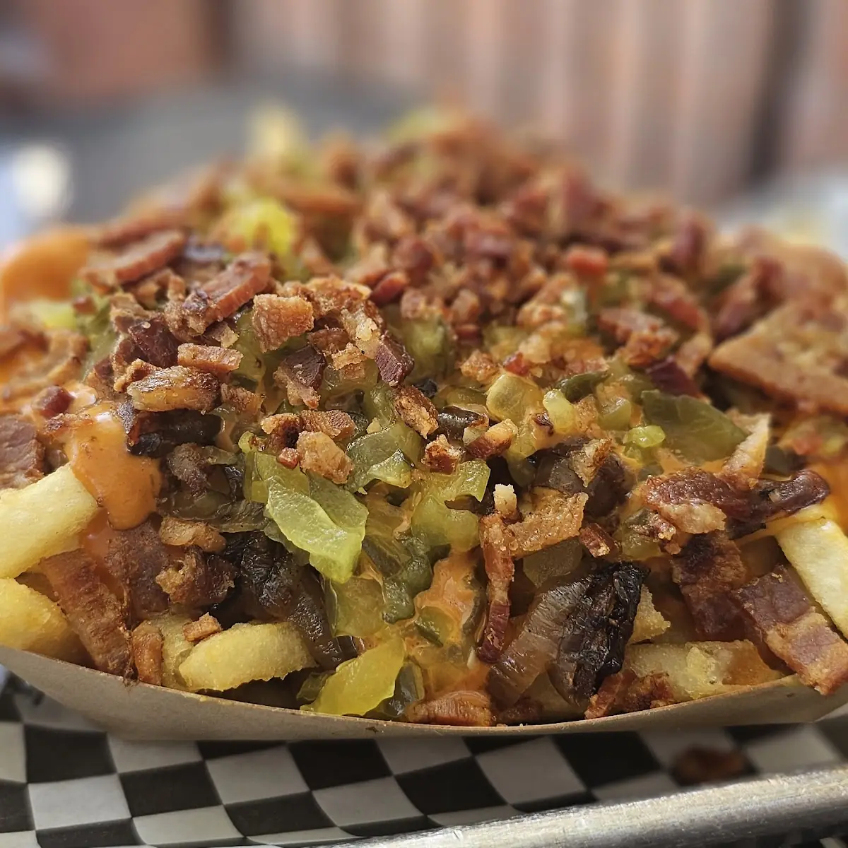 Loaded Cheese Fries Bacon