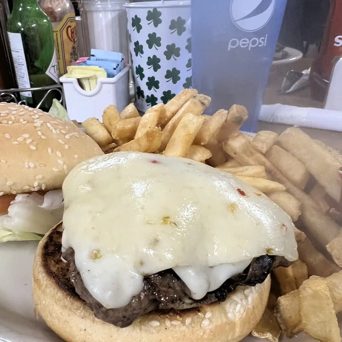 Pepper Jack Cheese on Top