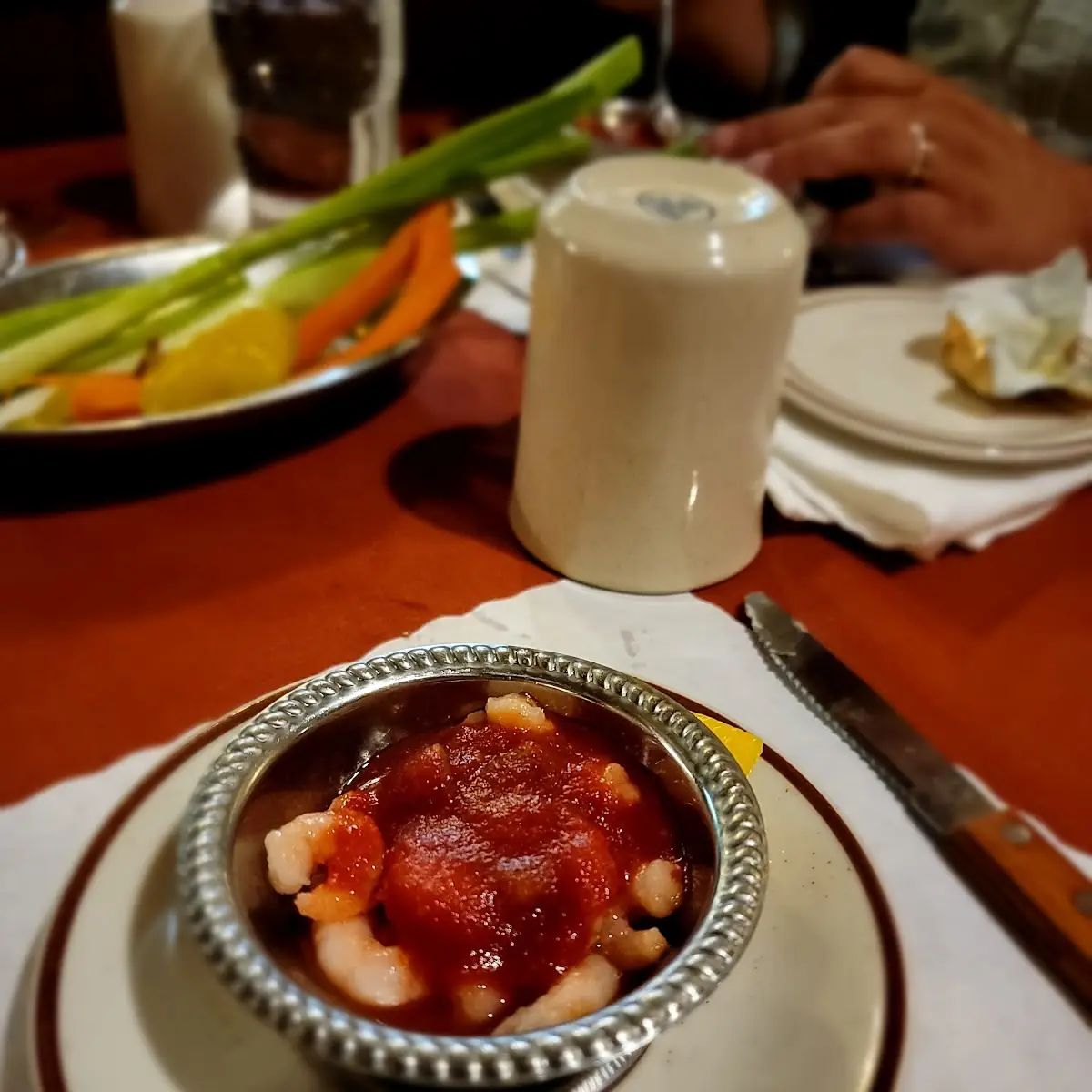 Shrimp Cocktail with Cocktail Sauce