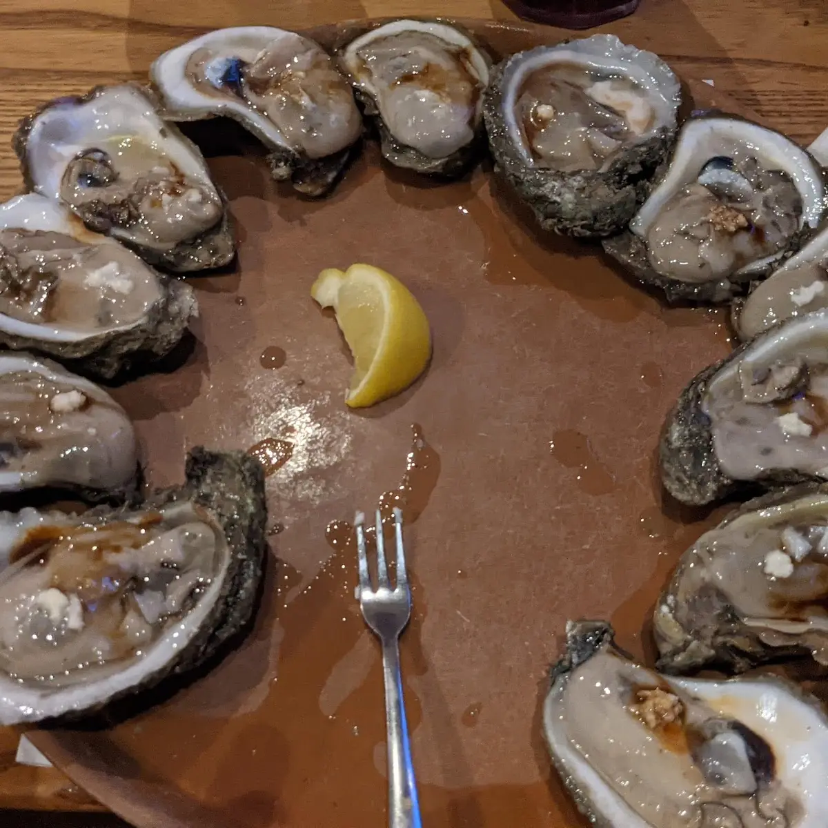 Raw Oysters on the Half Shell
