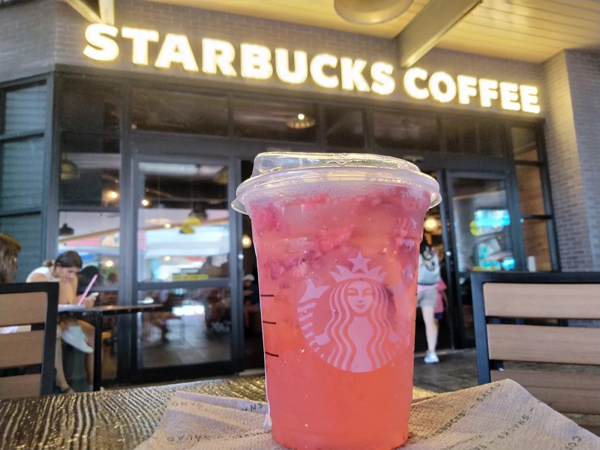 Strawberry Acai Iced Drink