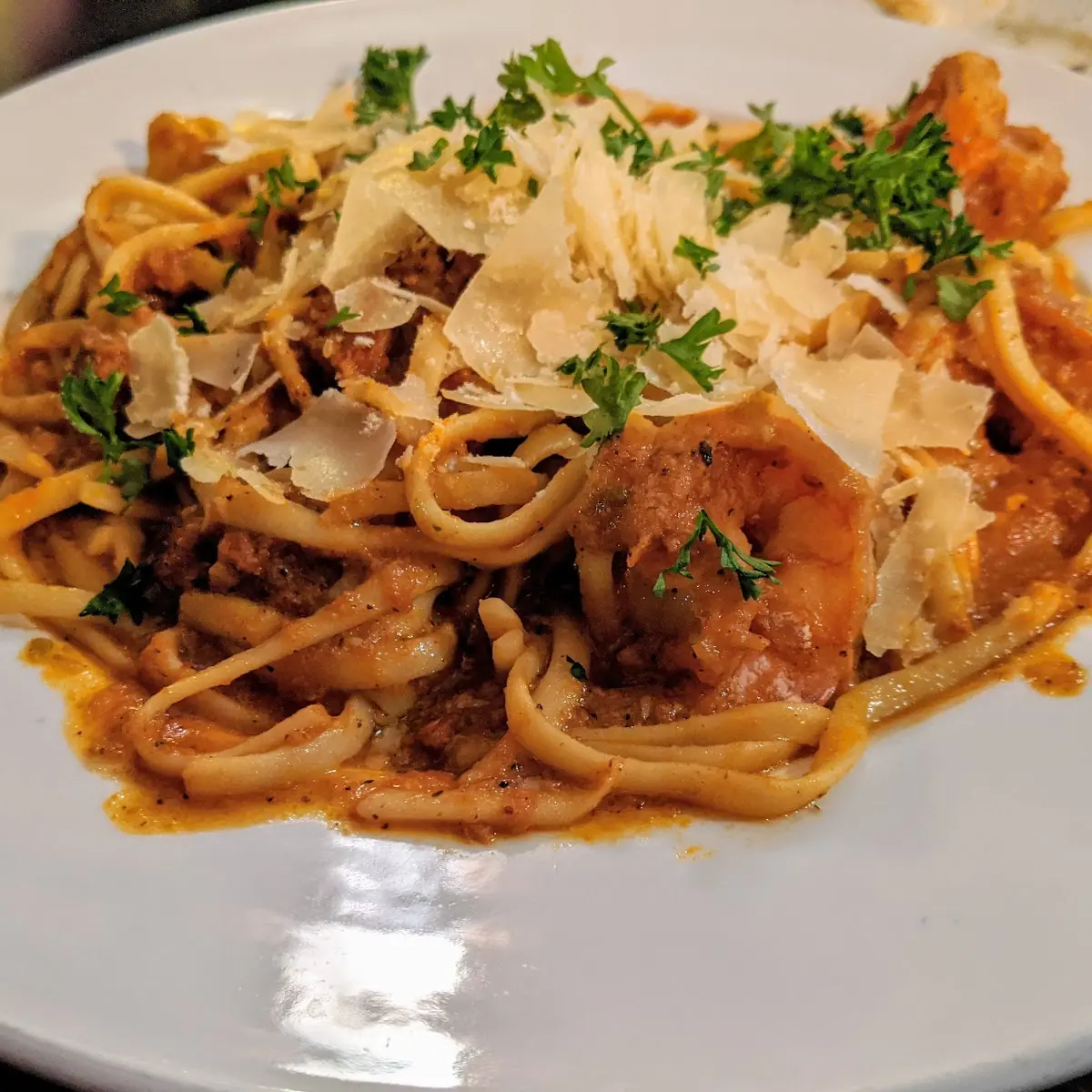 Shrimp Linguine