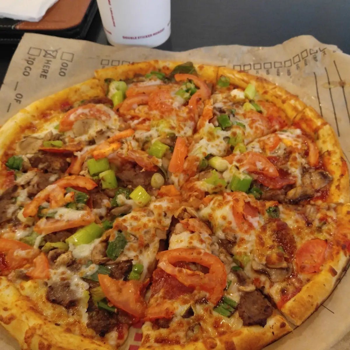 Steak Pizza