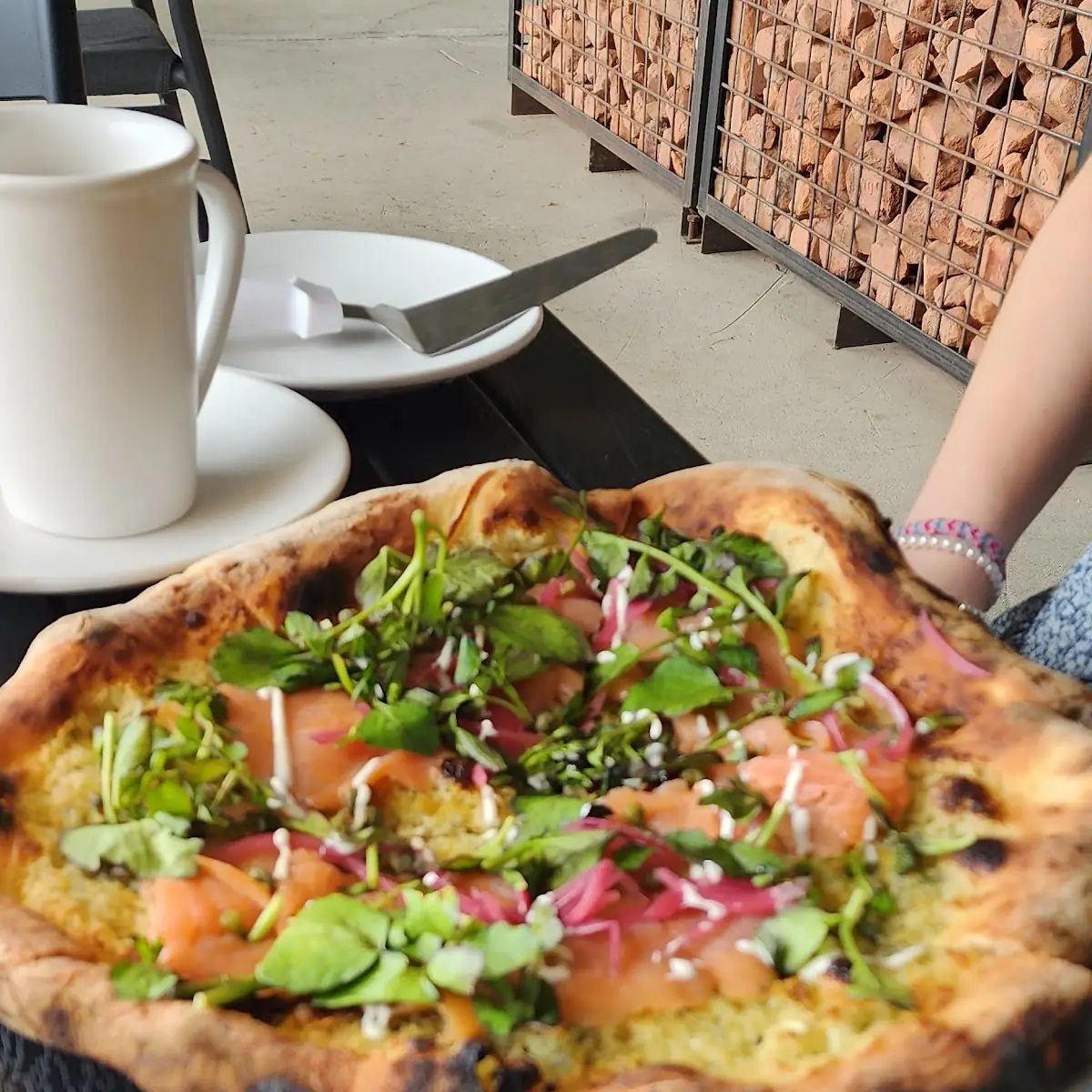Smoked Salmon Pizza