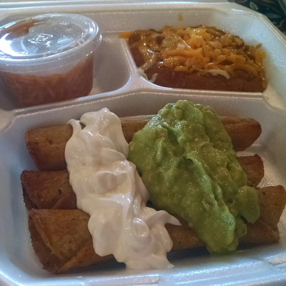 Rolled Tacos Plate