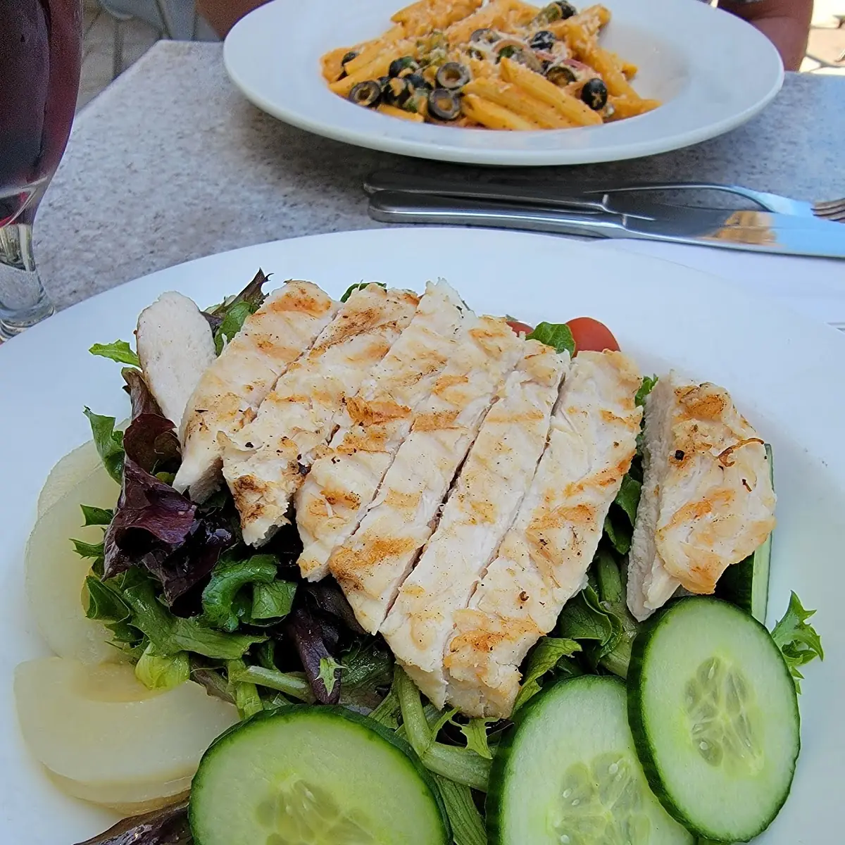 Roasted Chicken and Pear Salad